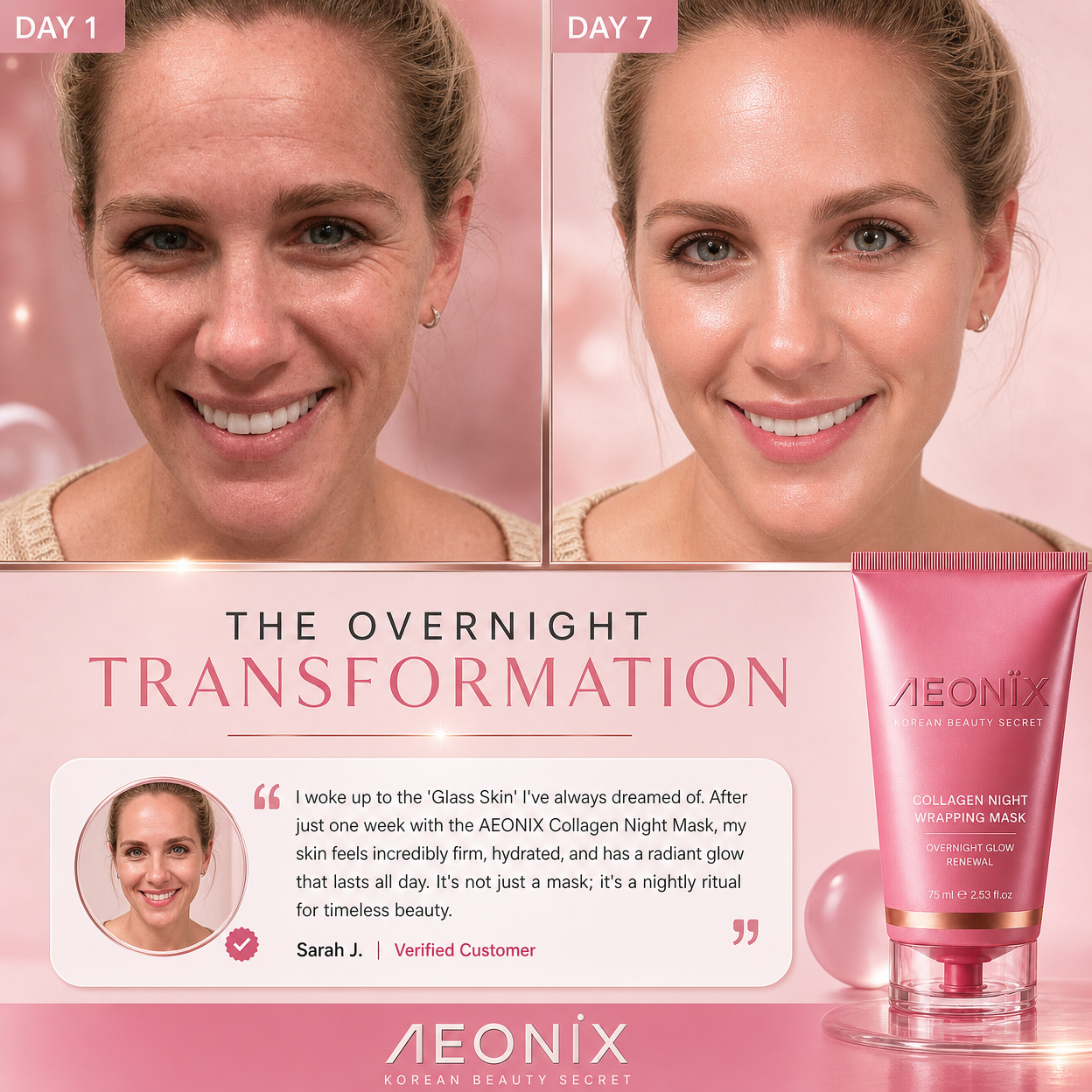 Aeonix™ Korean Bio Collagen Firming Mask