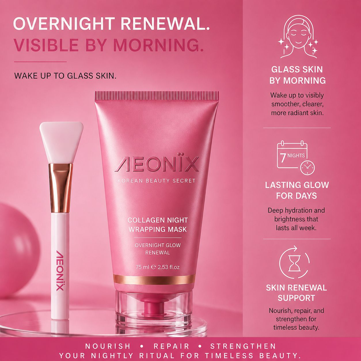 Aeonix™ Korean Bio Collagen Firming Mask