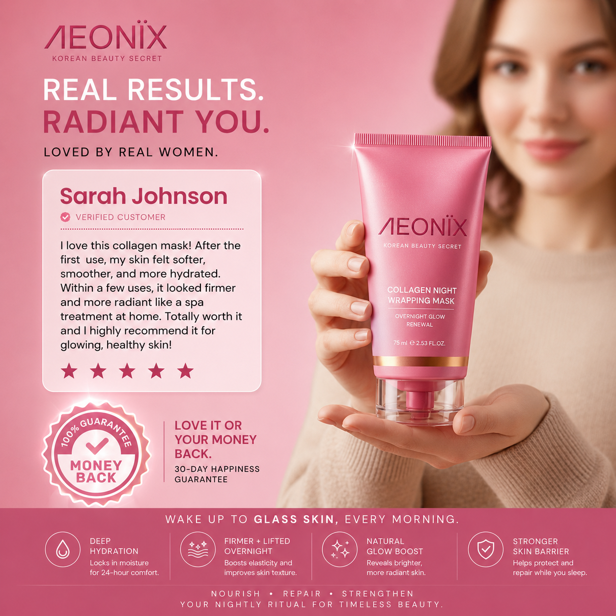 Aeonix™ Korean Bio Collagen Firming Mask